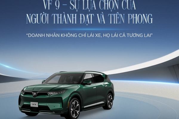 VinFast VF 9 – SUV điện hạng sang dành cho doanh nhân hiện đại